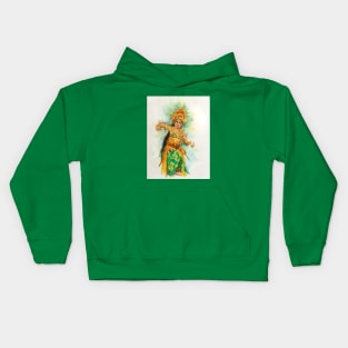 Balinese Dancer Kids Hoodie